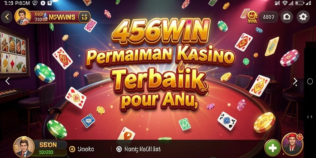 Tampilan penuh aksi dari permainan Kasino di 456WIN.