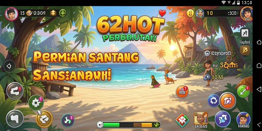 Screenshot gameplay 62HOT yang menunjukkan aksi seru dalam permainan.