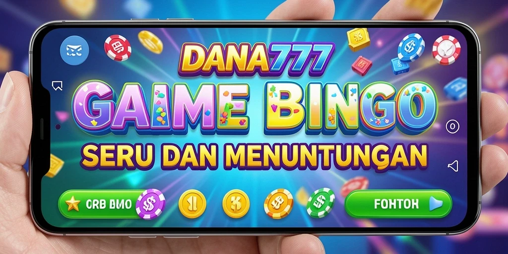 Tampilan gameplay seru DANA777 dalam permainan Bingo.