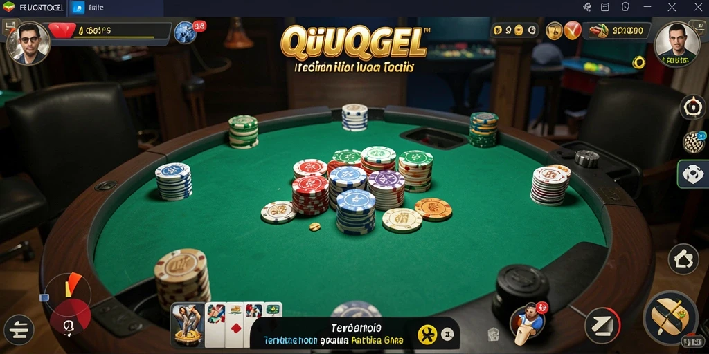 Tampilan gameplay menarik dari EUROTOGEL dalam permainan QiuQiu.