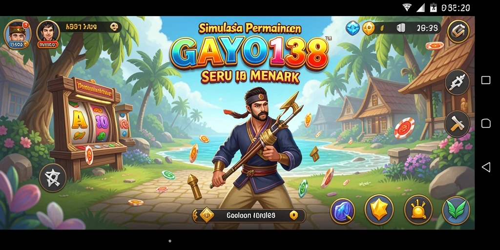 Tampilan gameplay GAYO138 yang menakjubkan dan immersive.
