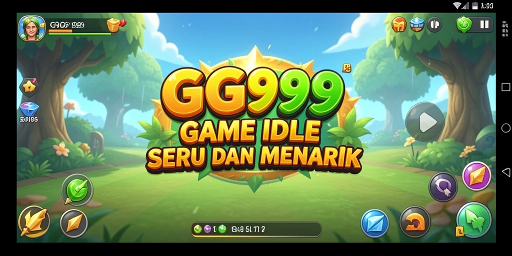 Tampilan gameplay GG999 yang menarik dan penuh warna.