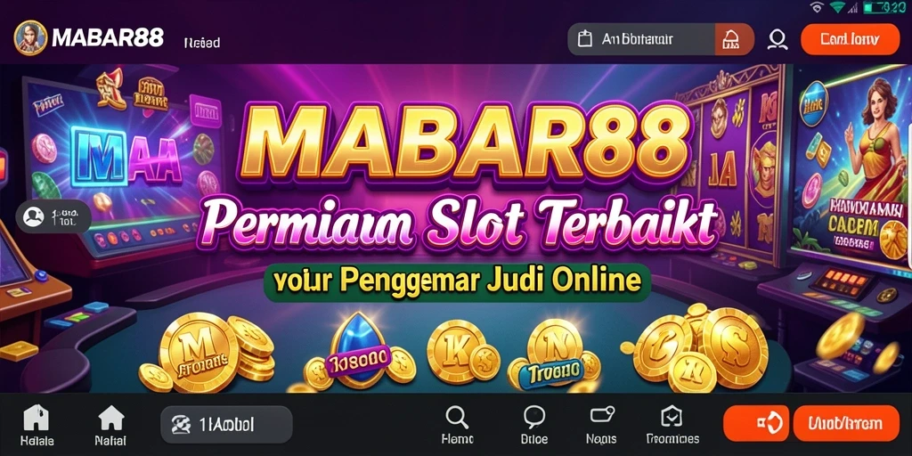 Tampilan gameplay slot MABAR88 yang seru dan menarik.