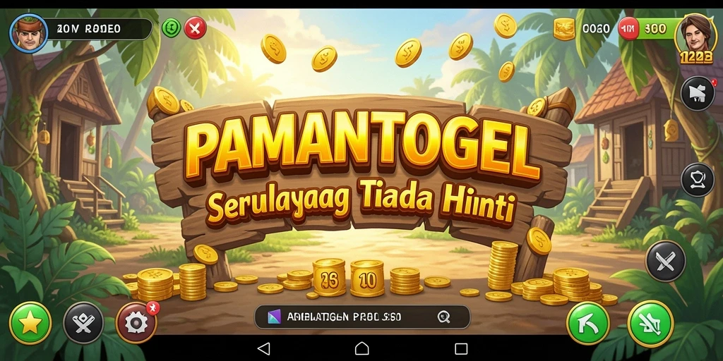 Screenshot gameplay PAMANTOGEL menampilkan petualangan yang seru dan grafis indah.