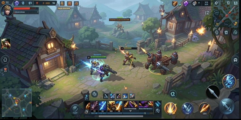 Tangkapan layar menunjukkan aksi seru dalam gameplay RP66.