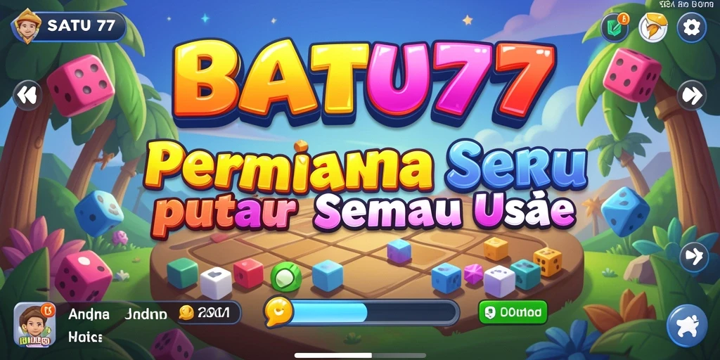 Tampilan gameplay SATU77 yang menarik dan penuh tantangan Puzzle.