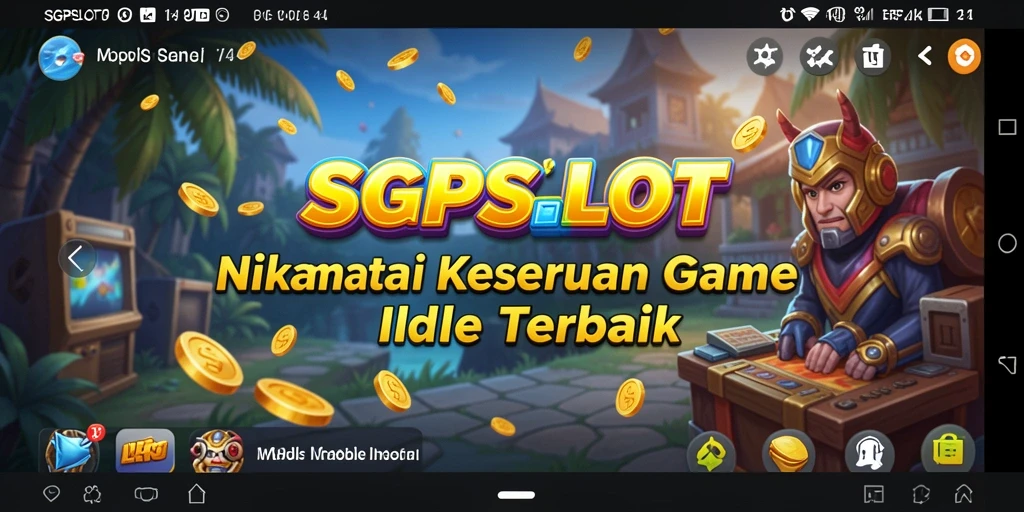 Tampilan gameplay SGPSLOT yang menarik dan interaktif.