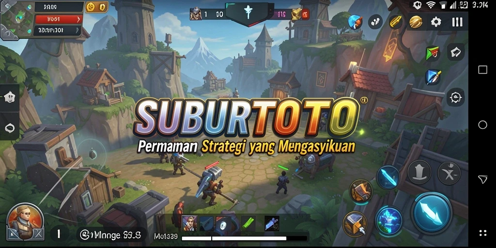 Tampilan gameplay menarik dari SUBURTOTO dengan elemen strategi.